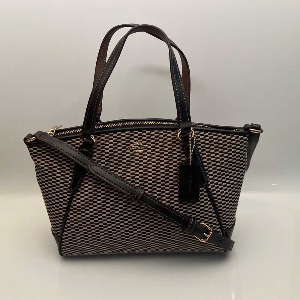 COACH Crossbody Kelsey F27574 Mini Satchel/Crossbody Milk/Black
